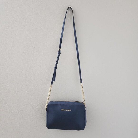 Michael Kors Blue Crossbody Purse Bag